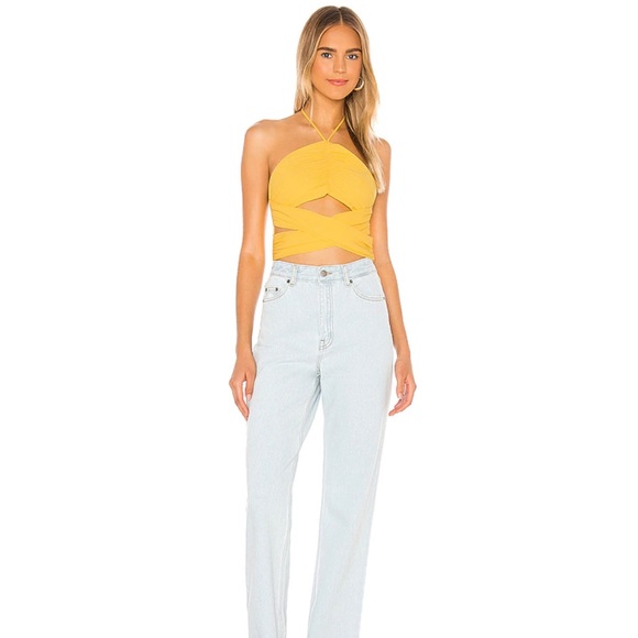 💛harlie halter top in yellow💛 - Picture 4 of 10